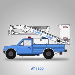 بالابر 16 متری ترکیبی لجور مدل AT1600