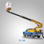 بالابر 12 متری تلسکوپی لجور مدل TL120