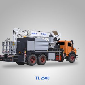 بالابر 27 متری تلسکوپی مقره‌شوی مدل TL2500